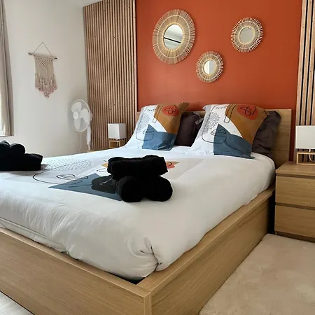 Apartmán Le Cocon Parking Prive Centre Gare *
